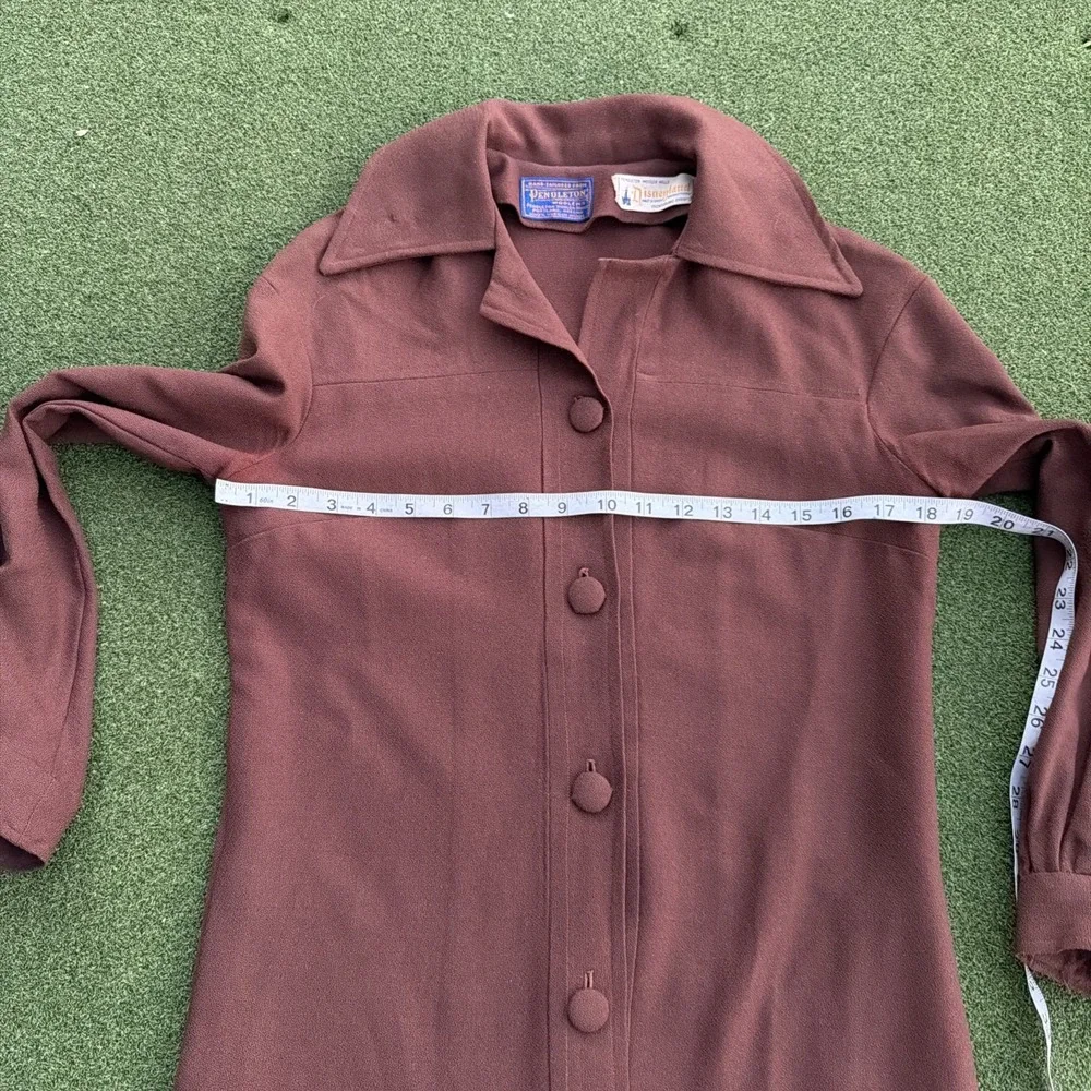 Vintage Disneyland Pendleton Frontierland Exhibit Brown Womens